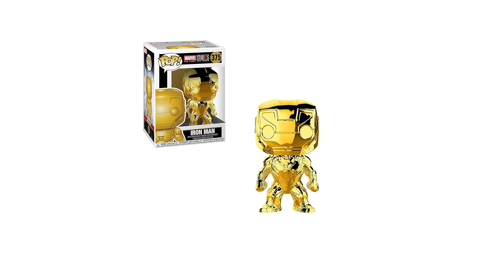 ファンコ ゴールド 18インチ マーベル アイアンマン pop フィギュア 2023 NEW Marvel: Vinyl Gold 18-inch Iron Man Funko Figure